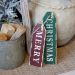 Schild Merry Christmas Set von 2